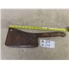 Image 1 : Vintage Butcher Meat Cleaver 17''