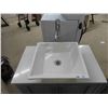 Image 3 : 4 Piece Bathroom Set: Vanity 31'' x 30'' x 18 1/2'' , Sink and Cabinet 58'' x 