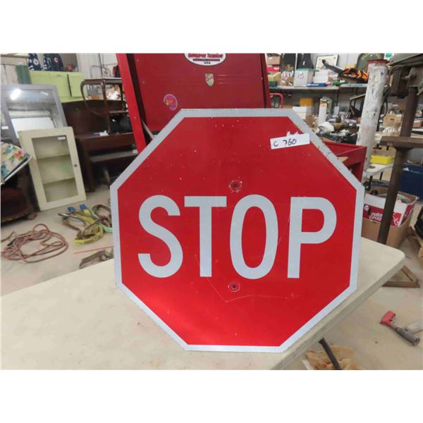 Metal Stop Sign 24'' x 24''