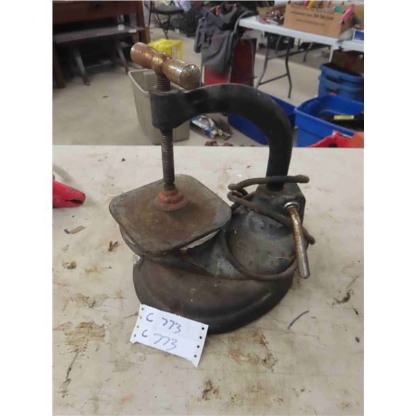 Vintage Tube Patch Press 