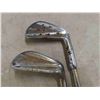 Image 6 : Golf Bag with 10 Clubs - Irons and Drivers