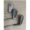 Image 7 : Golf Bag with 10 Clubs - Irons and Drivers