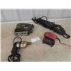 Image 1 : 4 Power Tools: Black and Decker Drill, Jig Saw, Mastercraft Reciprocating Saw,