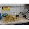 Image 1 : Air Hose and Reel, Extension Cords, Heat Gun, Powercom Headphones, Emergency