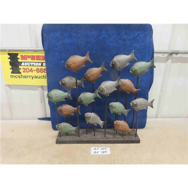 Aquarium Full of Fish Without the Mess 20'' x 4 1/2'' x 21''