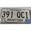Image 2 : 5 Manitoba License Plates , 2 Trailer Plates , 2 Texas Truck Plates 