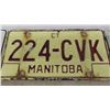 Image 4 : 5 Manitoba License Plates , 2 Trailer Plates , 2 Texas Truck Plates 