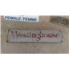 Image 7 : Female Metal Sign 12'' x 12'' , Steel Westinghouse 17'' x 4'' , Bank of Minneapolis 9 1/2'' x 