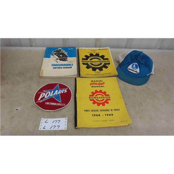 1968-69 Bombadier Manual, Snowmobile Service Manual 5th Edition, Bombadier Spare