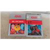 Image 2 : 8 Atari Games Including Word Zapper, Ms. Pac-man, ET, Star Wars, GI Joe, Amidar, 