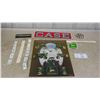 Image 1 : Metal John Deere Sign 12 1/2'' x 16'' , Various Decals: Case, McCormick Deering, John