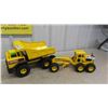 Image 1 : Tonka Metal Drump Truck & Grader 