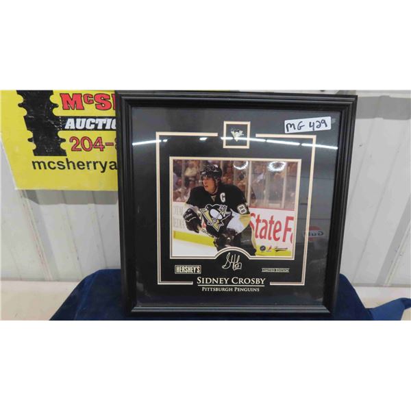 Sidney Crosby Limited Edition Framed Photo 18'' x 18''