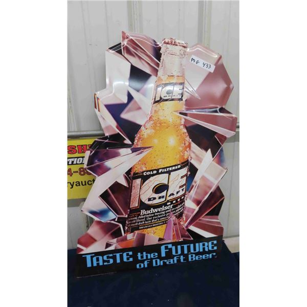 Budweiser Metal Sign 21'' x 31''