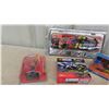 Image 4 : Nascar Items: License Plate, Nascar Car in Box Scale 1:18, Jeff Gordon Figure, 