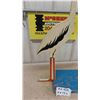 Image 4 : Johnson Johnson Stork Carrying Baby Wooden Display 29 1/2'' x 25''
