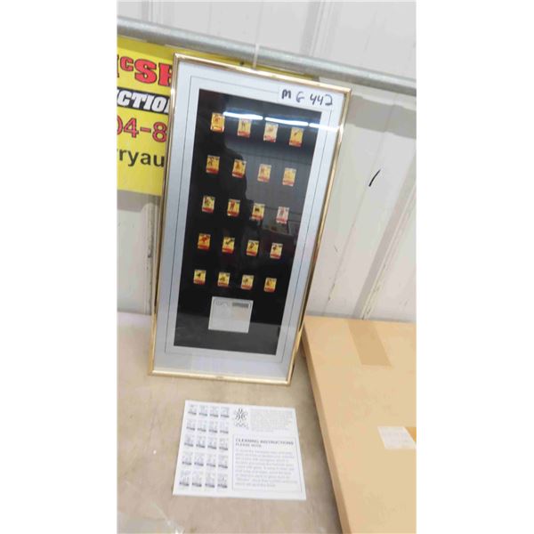 CocaCola Collector Edition XV Winter Olympic Games Calgary 1988 Framed 