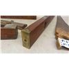Image 5 : 2 Saws, Stanley Wood and Brass Level, Door Jig, Block and Molding Planer