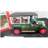 Image 2 : Antique Style Tin Friction Police Wagon in Box by Japan Bandal