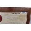Image 2 : 1895 Dominion Lands Grant Framed Document 23'' x 27''