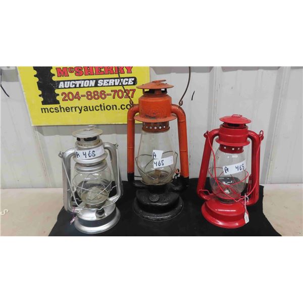 3 Beacon Barn Lanterns