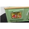 Image 3 : 1930s Orphan Annie Metal Play Stove 8 1/2'' x 9 1/2'' x 5''