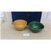 Image 1 : 2 Large Vintage Bowls Medalta & Yellowware 