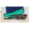 Image 1 : Vintage Violin with Case -Has Some Damage, Good Wall Display