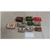 Image 1 : 10 Vintage Tobacco Tins - Mac Baren, Picobac, Afrikander, Plus