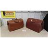 Image 1 : 2 Vintage Leather Doctors Bags