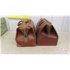 Image 2 : 2 Vintage Leather Doctors Bags