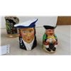 Image 2 : 4 Toby Mugs, 1 Stein