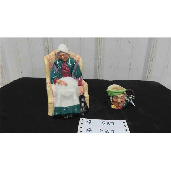 Royal Doultan Figures : Fordy Winks, Toby Mug