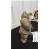 Image 2 : Rare Petrifed Wood Inuit Carving 7'' Tall