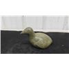 Image 2 : Soapstone Duck Carving 6'' x 3 1/2'' x 3''