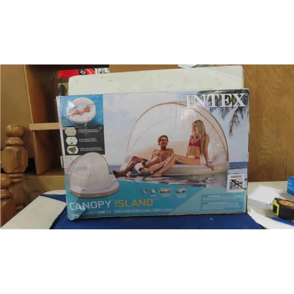 New Intex Canopy Island 6.5' x 4.9' 
