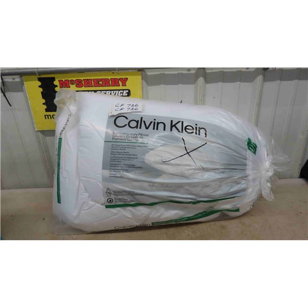 New 2 Pack of Calvin Klein Luxury Pillows