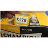 Image 5 : 4 Boxes of Champion Spark Plugs 38 in Total - New Old Stock