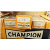 Image 7 : 4 Boxes of Champion Spark Plugs 38 in Total - New Old Stock