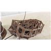Image 3 : 19' of Old Drive Chain, 5 Wood Molds for Casting