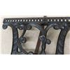 Image 6 : Set of 2 Cast Ornate Bench Ends 15'' x 18''