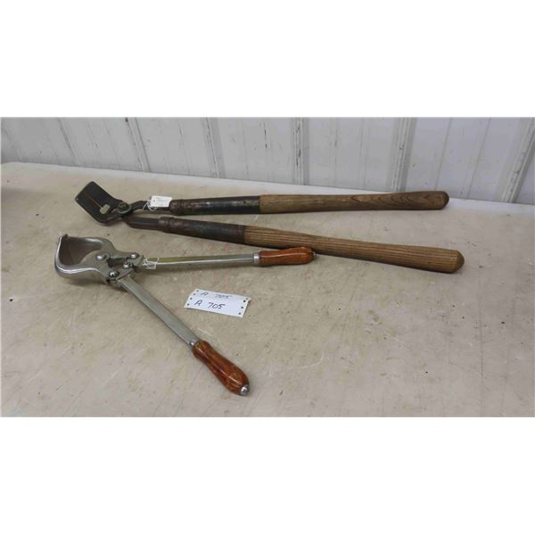 Vintage Hoof Trimmers, Stainless Steel Castration Tool