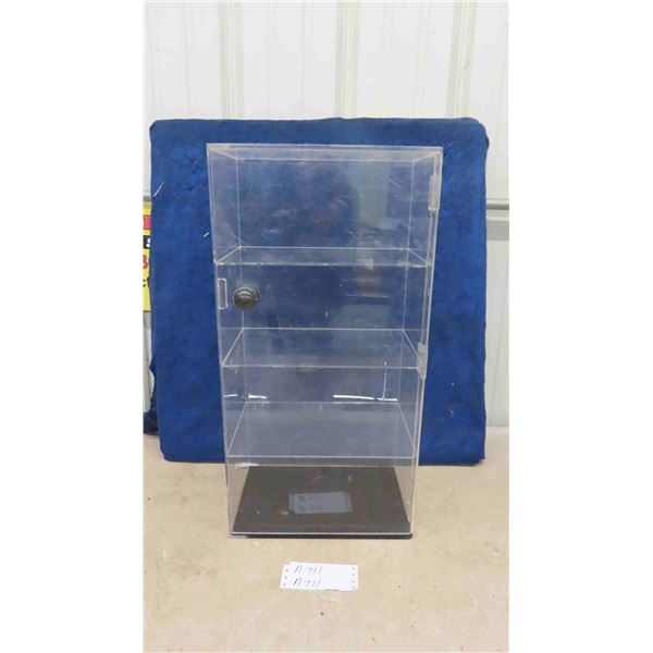 Plexi/Acrylic Display Case with 4 Compartments 23'' x 11 1/2'' x 8''
