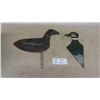 Image 1 : (2) 100 Year Old Folk Art Duck Decoys 15'' & 17''