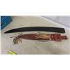 Image 4 : Vietnam War Machette, 2 Leather Sheaths, Machette with Sheath
