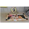 Image 1 : CocaCola Poster, Drewrys Glasses, Mae West Tray, Ice Pick