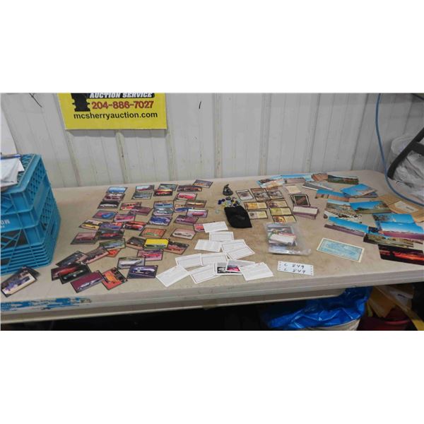 Dungeons and Dragons Cards, Sports Car Cards , Postcards 