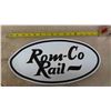 Image 2 : 2 Magnetic Romco Rail Signs , CP Cauge Face, CNR Glass Lantern