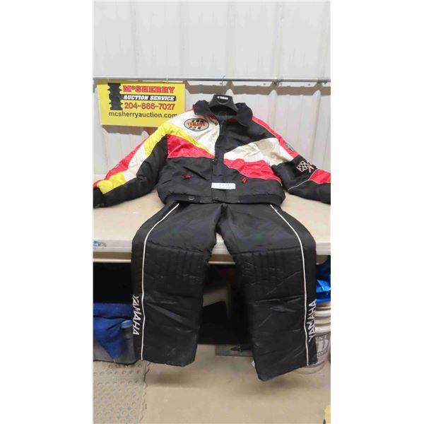 Yamaha Snowmobile Jacket Size Mens Large, Yamaha Ski Pants Size Medium -