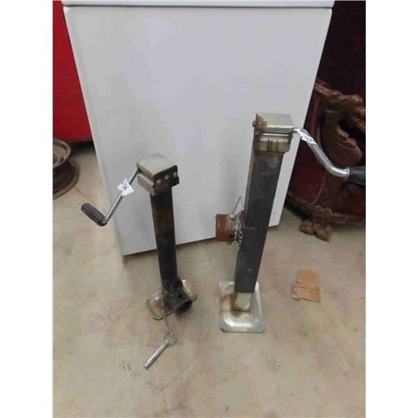 2 Implement/Trailer Jacks 5000lbs Capacity & 8000lbs Capacity